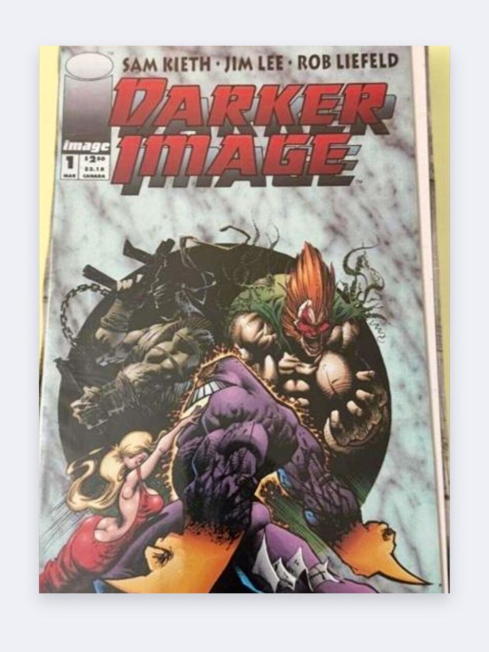 Darker Image #1 Image Comics 1993 Sam Kieth Jim Lee Rob Liefeld